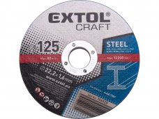 EXTOL CRAFT kotouče řezné na kov, 5ks, O 125x1,6x22,2mm