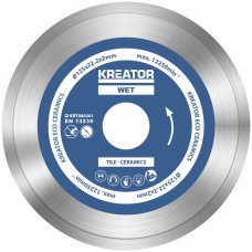 KREATOR KRT080201 - Diamantový kotouč celoobvodový 125mm 3ks sada