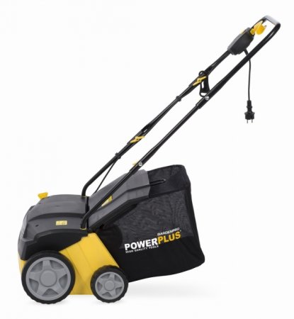 POWERPLUS POWXG7513 - Elektrický provzdušňovač / vertikutátor 2v1 1400W