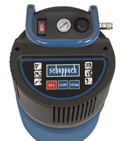 Scheppach HC 24 V bezolejový kompresor