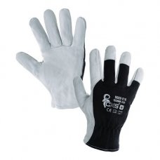 TECHNIK ECO rukavice kombinované, černo-bílé, 9"