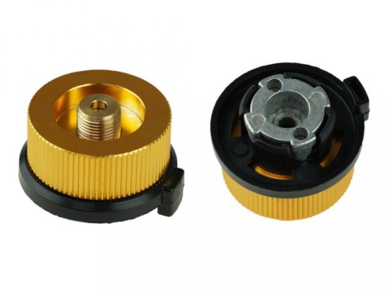 Dedra 31A031 Adaptér pro hořáky se závitem 7/16" na změnu kartuší 227g, CP250, KP02002