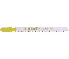 EXTOL PREMIUM plátky do přímočaré pily 5ks, 75x2,5mm, HCS