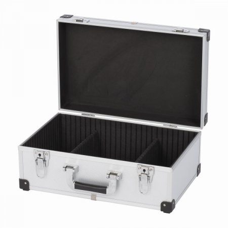 KREATOR KRT640260S - Hliníkový kufr na 60CD stříbrný