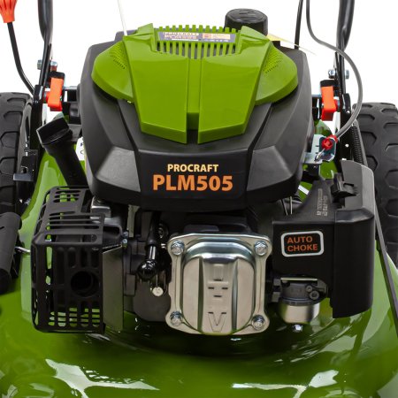 Benzínová multifunkční sekačka na trávu Procraft PLM505S s nastavením pojezdu