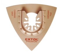 EXTOL PREMIUM rašple trojúhelníková, 78mm, karbid, tvrdokov