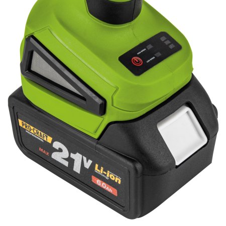 Procraft PWA216 aku bruska 2x4.0Ah