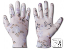 NITROX FLOWERS ochranné rukavice, nitrilové, 8"