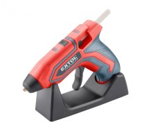 EXTOL PREMIUM pistole tavná lepící aku, ⌀7,2mm, 4V Li-ion, 1500mAh