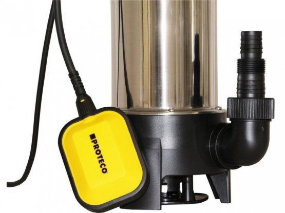 čerpadlo ponorné 1100W, 15500L/hod, max. hloubka 7m NEREZ