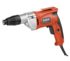 EXTOL PREMIUM šroubovák elektrický, 500W, 1/4", 6Nm
