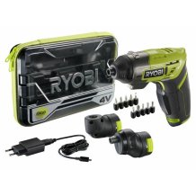 Ryobi ERGO-A2, aku šroubovák 4V + 2 šroubovací hlavy