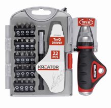 KREATOR KRT064460 - Sada bitů 22 ks PZ/PH/SL/HX/TX