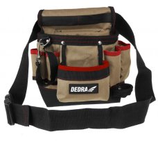 Dedra N0032 pás na nářadí 8 kapes - textil