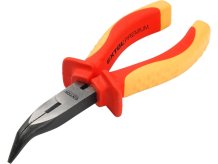 EXTOL PREMIUM kleště půlkulaté zahnuté elektrikářské, 160mm, 1000V