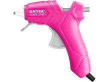 EXTOL LADY pistole tavná lepící, ⌀7,2mm, 25W, růžová
