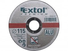 EXTOL PREMIUM kotouč řezný na hliník, O 115x1,0x22,2mm