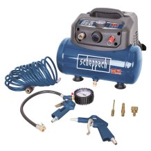 Scheppach HC 06 bezolejový kompresor 1200W