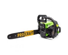 PROCRAFT GS-52P benzínová řetězová pila dvě lišty 14" a 16"