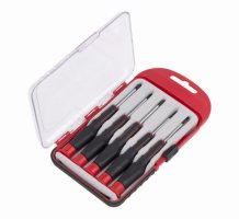 KREATOR KRT411004 - Sada precizních šroubováků SL/PH P