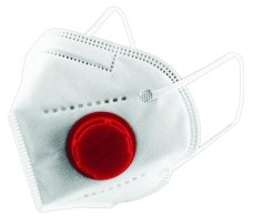 Dedra respirátor FFP2, 1 ventil, v balení 5ks