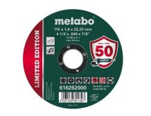 Metabo 115 x 1 řezný kotouč ocel 616262000