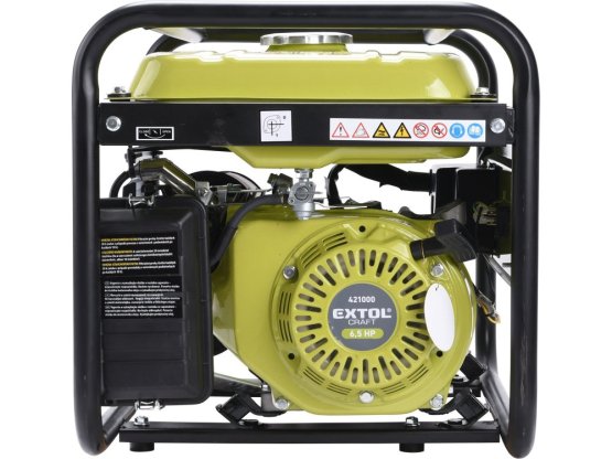 EXTOL CRAFT elektrocentrála benzínová, 6,5HP/2,8kW