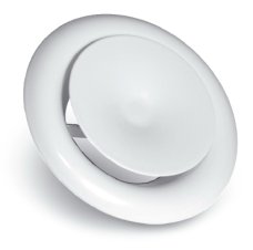 Talířový ventil přiváděcí bílý 150mm