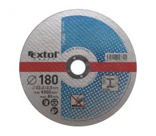 EXTOL CRAFT kotouče řezné na kov, 5ks, 180x2,5x22,2mm