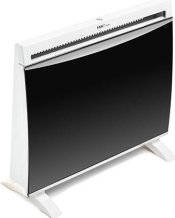 FAM Design elektrický konvektor tmavé sklo max. 1500W