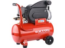 EXTOL PREMIUM kompresor olejový 1500W, 24l