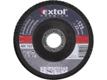 EXTOL PREMIUM kotouč lamelový šikmý korundový, P100, O 125mm