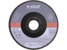 EXTOL PREMIUM kotouč lamelový šikmý korundový, P60, O 115mm