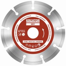 KREATOR KRT080101 - Diamantový kotouč segmentový 125mm UNIVERZAL 3ks sada