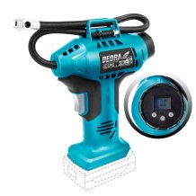 Dedra DED7078LCD Pistolový Aku kompresor 18V (Bez Aku)