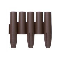 Palisáda zahradní tm.hnědá 270cm