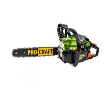 PROCRAFT Benzínová řetězová pila GS-58X dvě lišty 14" a 16"