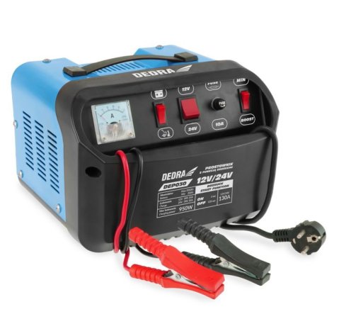 Dedra DEP030 nabíječka autobaterií s funkcí start 12/24V