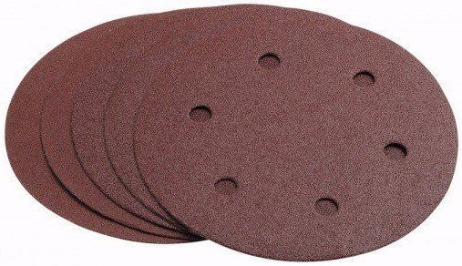 Dedra brusné kotouče 225mm P120 5ks suchý zip