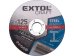 EXTOL CRAFT kotouče řezné na kov, 5ks, O 125x1,6x22,2mm