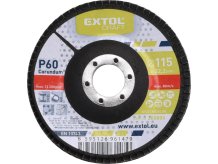 EXTOL CRAFT kotouč lamelový šikmý korundový, P60, O 115mm
