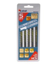 EXTOL PREMIUM plátky do přímočaré pily 5ks, 126mm