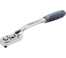 EXTOL PREMIUM ráčna tvarová kloubová, 48 zubů, 1/4", L 180mm, CrV