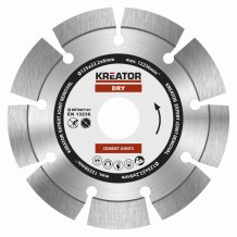 KREATOR KRT087101 - Diamantový kotouč brusný 125mm EXPERT 6mm SEGMENT
