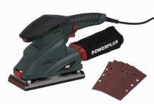 POWERPLUS POWP5020 - Vibrační bruska 250W