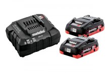 METABO 2× LIHD 4,0 AH SE + 1x nabíječka , 685191000