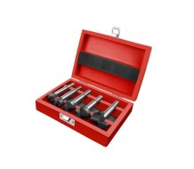 EXTOL PREMIUM frézy-sukovníky do dřeva, sada 5ks s SK plátky, O 15-20-25-30-35mm, stopka 8-10mm