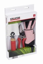 KREATOR KRTGR7051 - Sada zahradního ručního nářadí 3ks
