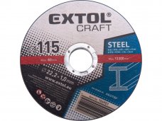 EXTOL CRAFT kotouče řezné na kov, 5ks, O 115x1,0x22,2mm