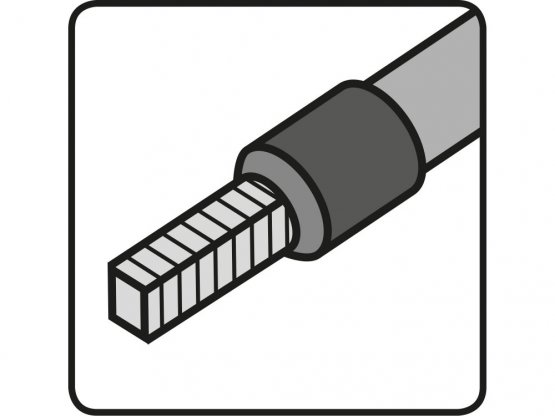EXTOL PREMIUM kleště lisovací/krimpovací na dutinkové konektory čtyřhran, 0,08-6mm2
